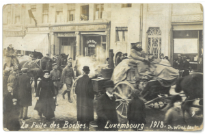 La fuite des Boches - Luxembourg 1918 
